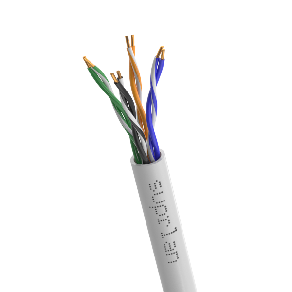 Витая пара Standard UTP 5e 4x2xAWG24 Cu PVC In. 50м SUPRLAN 01-0333-1
