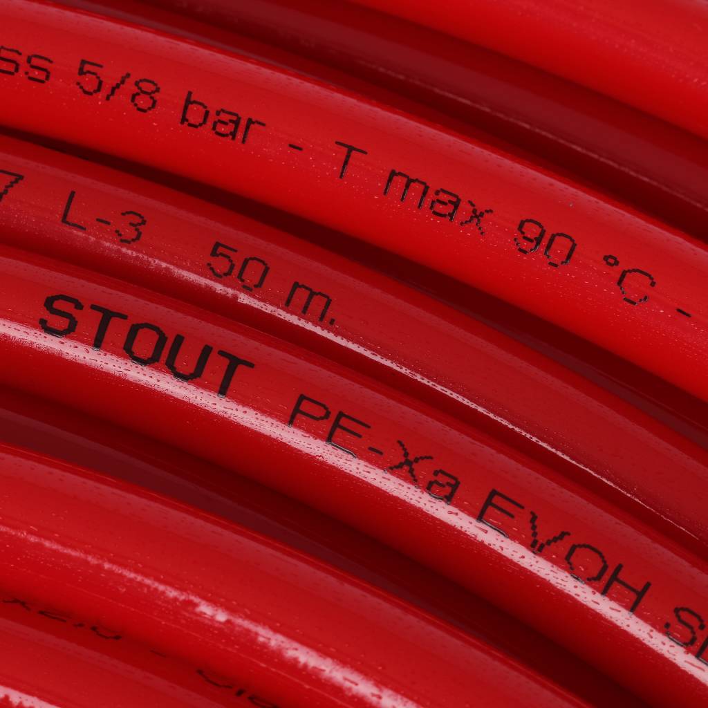 Труба 16х2.0 сшитый полиэтилен PE-Xa, слой EVOH, бухта 500 м STOUT SPX-0002-501620 RG008Q0THD4SRR