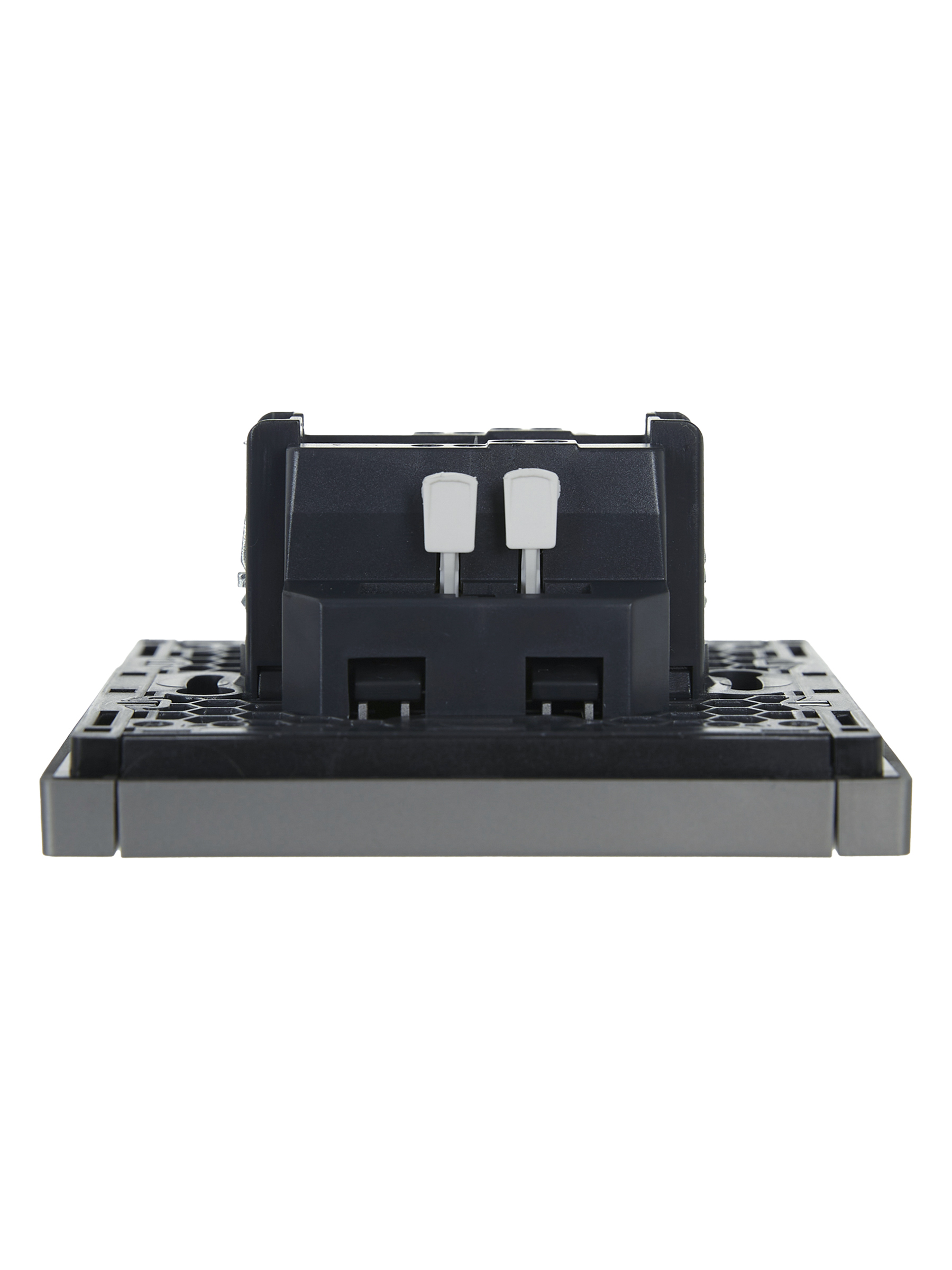 FORTE&PIANO Выключатель 1-клавишный 10А FP501 сталь IEK FP-V10-0-10-1-K46