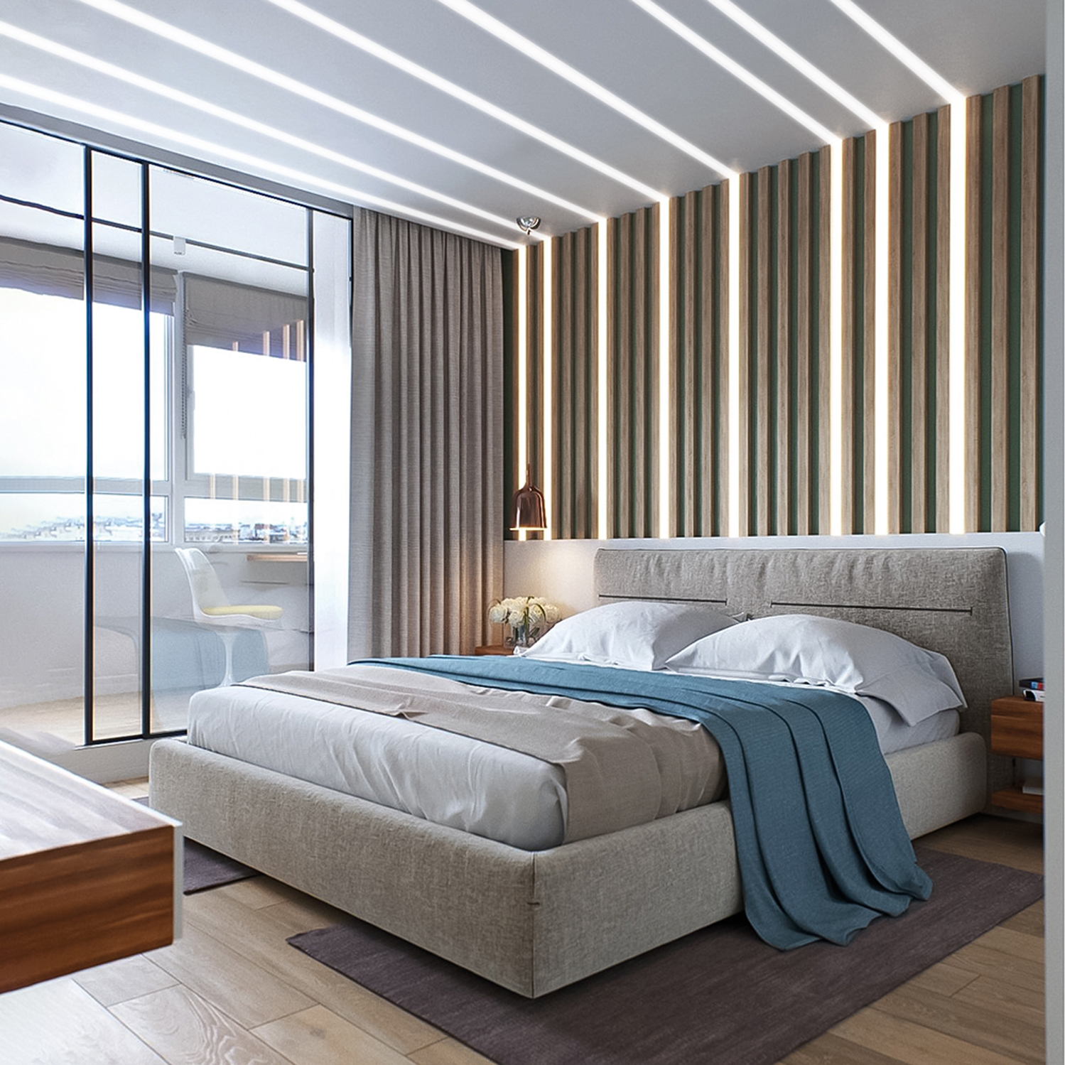 Лента светодиодная 14.4Вт/м 12В 4000К IP20 60LED/м LS606 FERON LS606 41447