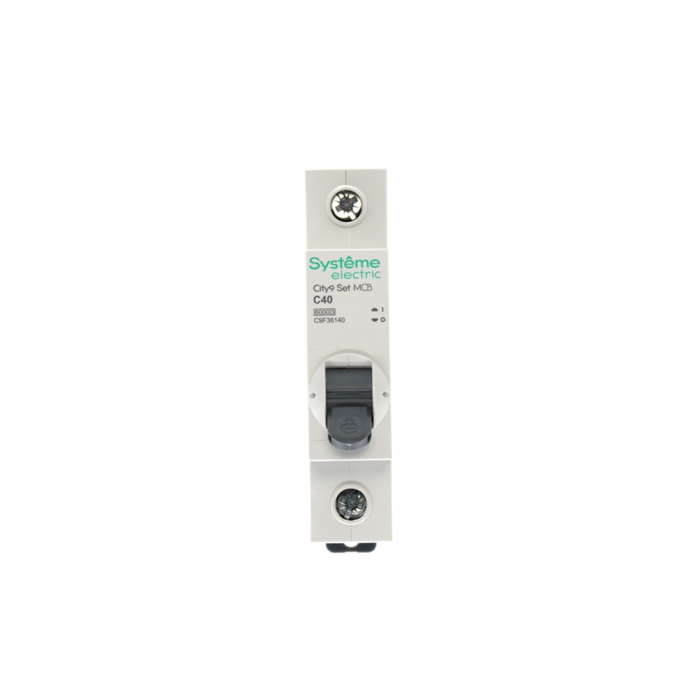 Выключатель автоматический однополюсный (АВ) С 40А 1P 6kA 230В City9 Set Systeme Electric C9F36140