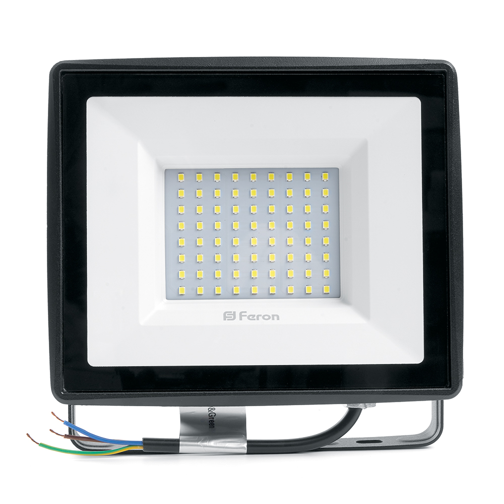 Прожектор светодиодный ДО-100w 6400К 9500Лм IP65 черный FERON LL-922 32103