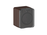 AtlasDesign PROFI IP54 О/У РОЗЕТКА двойная с з/к со шторками 16А, КОРИЧНЕВЫЙ Systeme Electric ATN546026