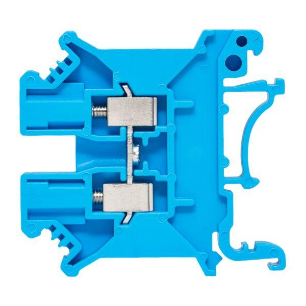Клеммная колодка винтовая 2.5 UT синяя EKF scr-ut-2,5-b