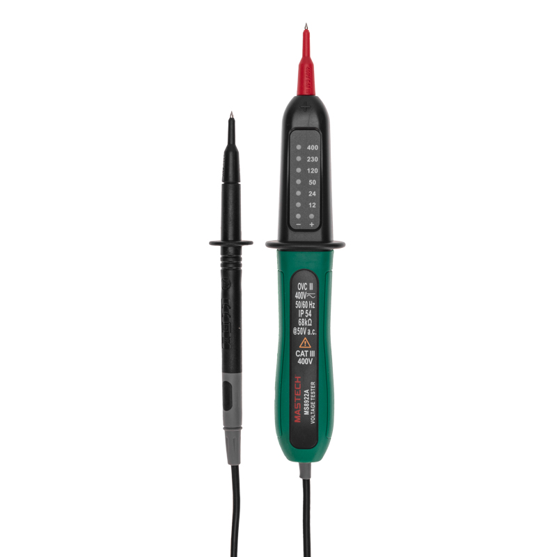 Индикатор напряжения MS8922A, REXANT MASTECH 13-1204