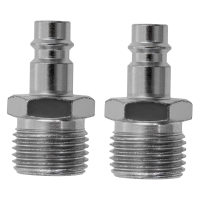 Ниппель универсальный быстросъемный (папа), внешняя резьба 1/2, 2 шт. STELS 57067