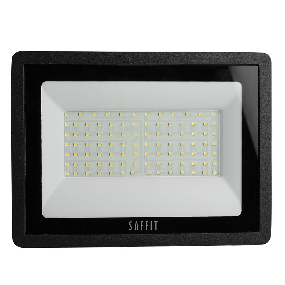 Прожектор светодиодный ДО-100w 6400К 9000Лм IP65 черный SAFFIT SFL90-100 55068