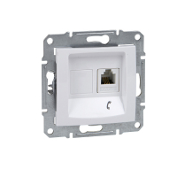 Sedna Розетка телефонная RJ11 в рамку белая Schneider Electric SDN4101121