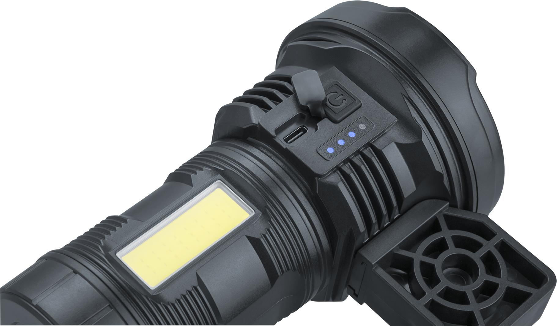 Фонарь светодиодный NPT-SP39-ACCU прожектор/кемпинг 1 LED, 3Вт + 1 COB, 5Вт Navigator Group 95563 37901