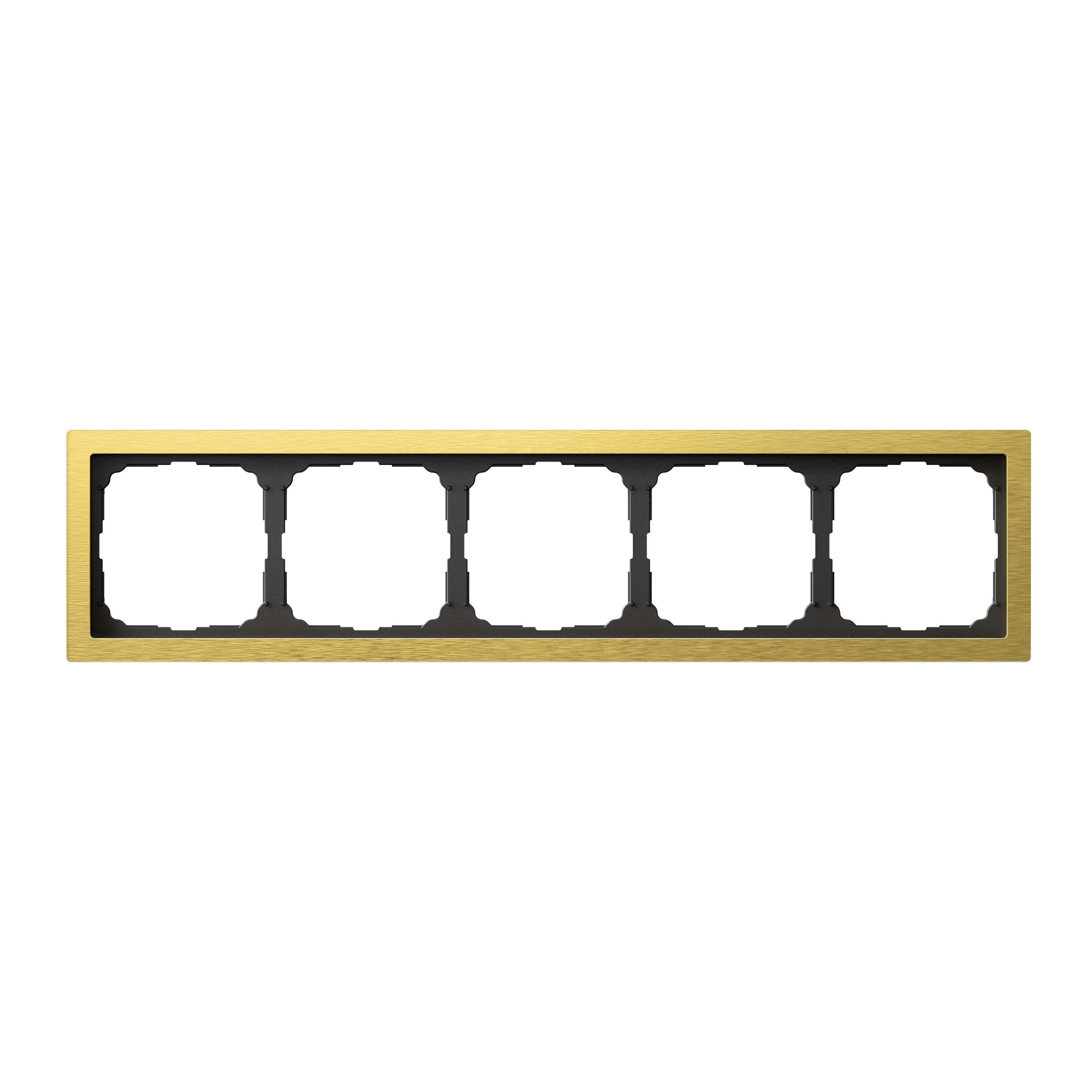 ARTGALLERY PURE 5-постовая РАМКА, МЕТАЛЛ ЗОЛОТО Systeme Electric GAL312405