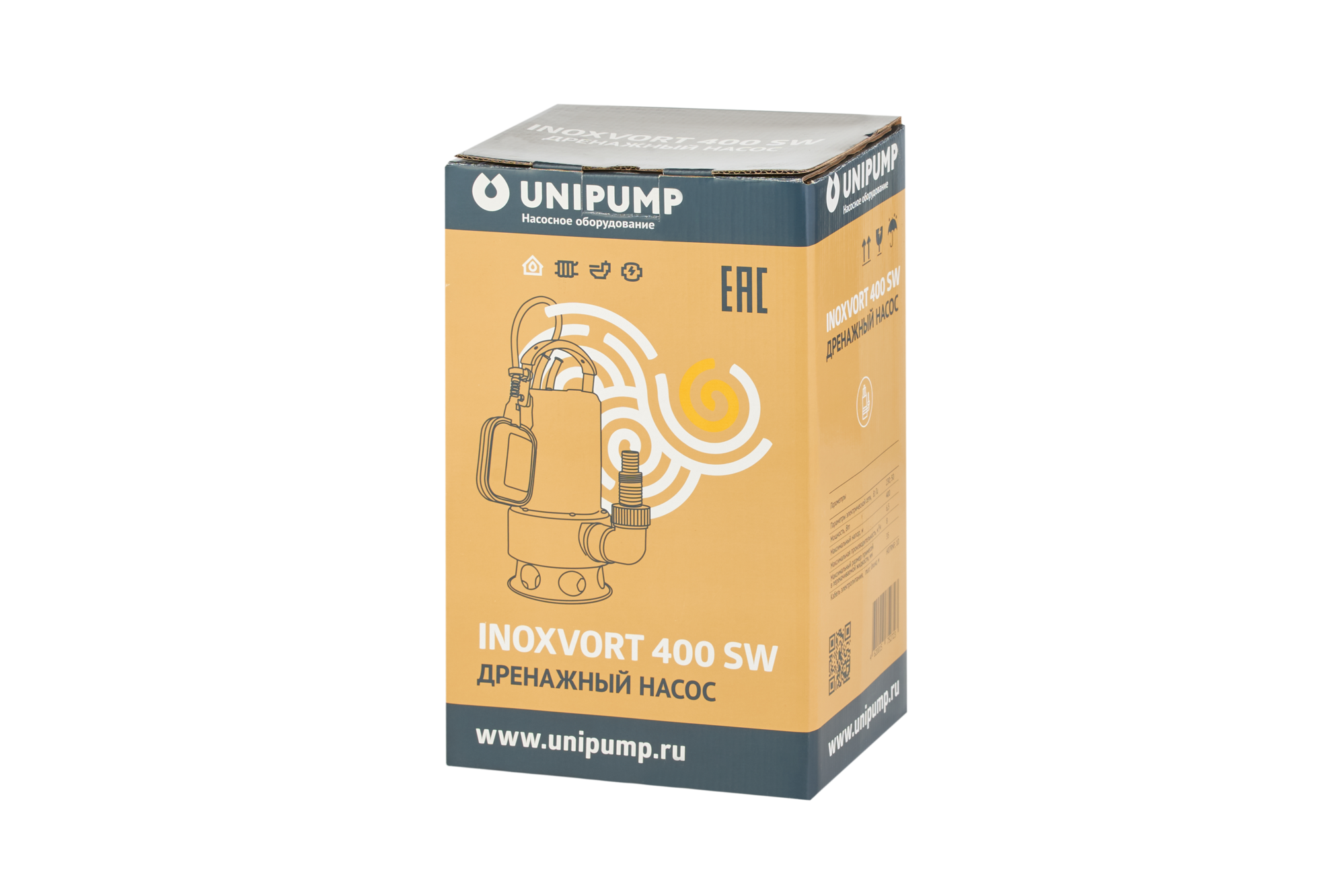 Дренажный насос INOXVORT 400 SW Unipump 78684