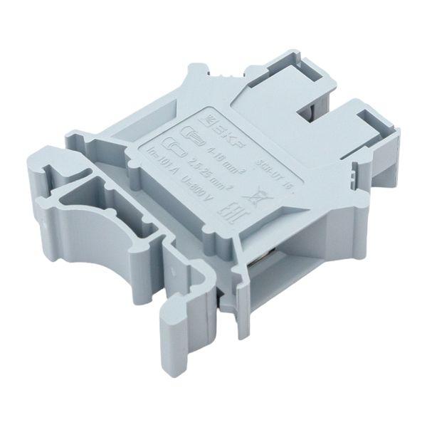 Клеммная колодка винтовая 16 UT серая EKF scr-ut-16-g