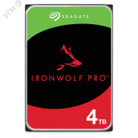 Жесткий диск 3.5'' 4 TБ IronWolf Pro, SATAIII, 7200об/мин, 256 МБ Seagate ST4000NT001 154230