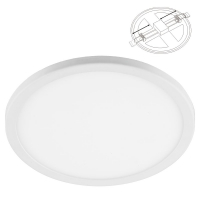 Светильник светодиодный ДВО-14w 4000K 1120Лм slim белый с регулируемым монтажным диаметром (до 160мм) FERON AL508 29727