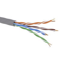 Витая пара CAT 5e U/UTP нг(А)-HF бухта 305м серый DKC RN5EUUA01GY
