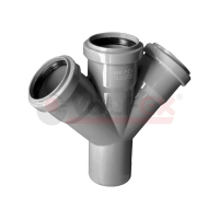Крестовина 45 градусов 50х50х50 Valfex 27105050