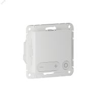 ATLASDESIGN SMART Термостат программируемый для   электрического теплого пола, Zigbee, 16 А, мех.,  БЕЛЫЙ Systeme Electric ATN000138Z