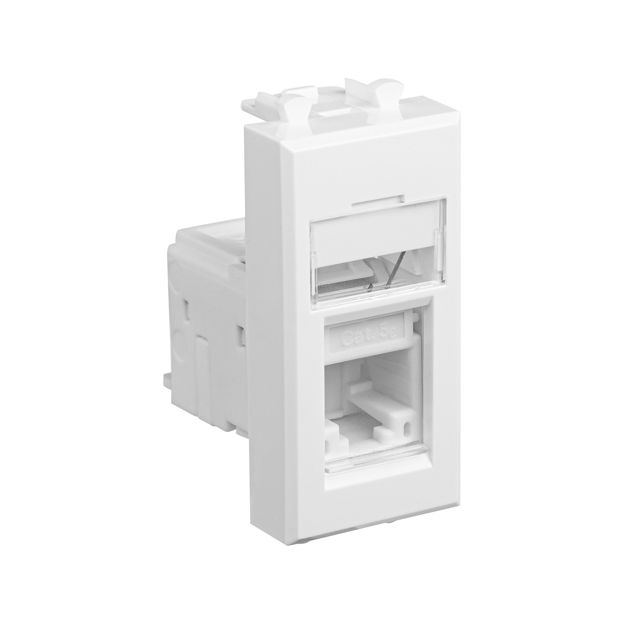"Компьютерная розетка RJ-45 модульная, кат.5е, ""Avanti"", ""Белое облако"", 1 модуль" DKC 4400461