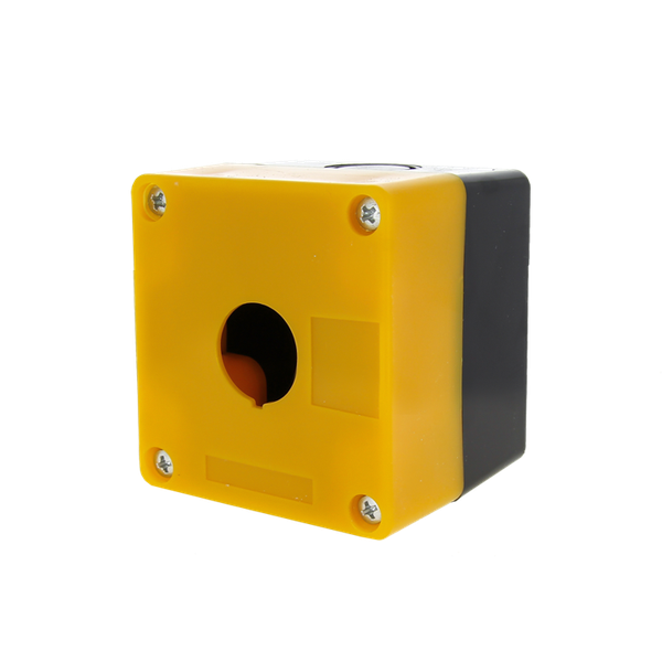 Корпус КП101 1 кнопка желтый EKF cpb-101-o