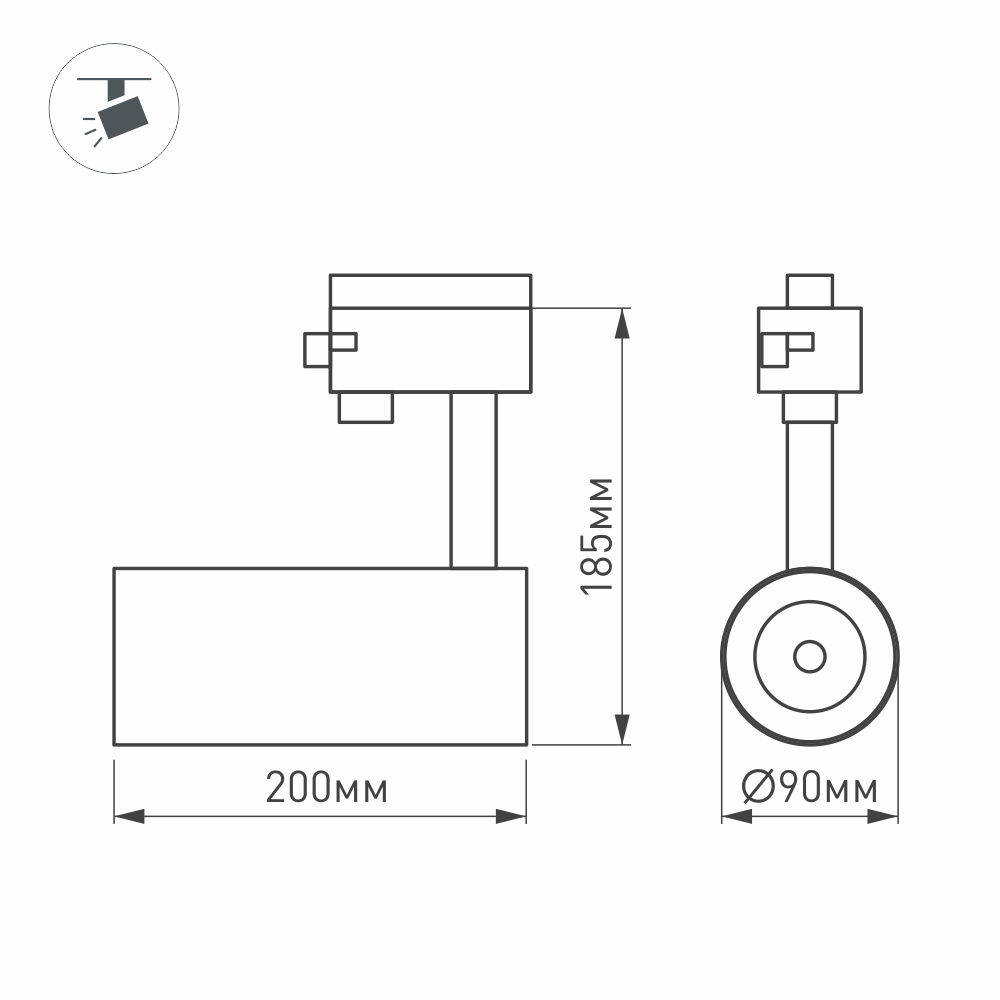 Блок питания ARV-DR150-24 (24V, 6.25A, 150W) (, IP20 DIN-рейка) Arlight 035700