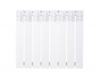 Радиатор биметаллический секционный  ECO 500/80/8 боковое подключение 1184Вт Oasis Р0000037002