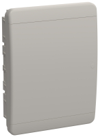 TEKFOR Корпус пластиковый встраиваемый ЩРВ-П-24 IP41 белая дверь IEK TF5-KP13-V-24-41-K01-K01