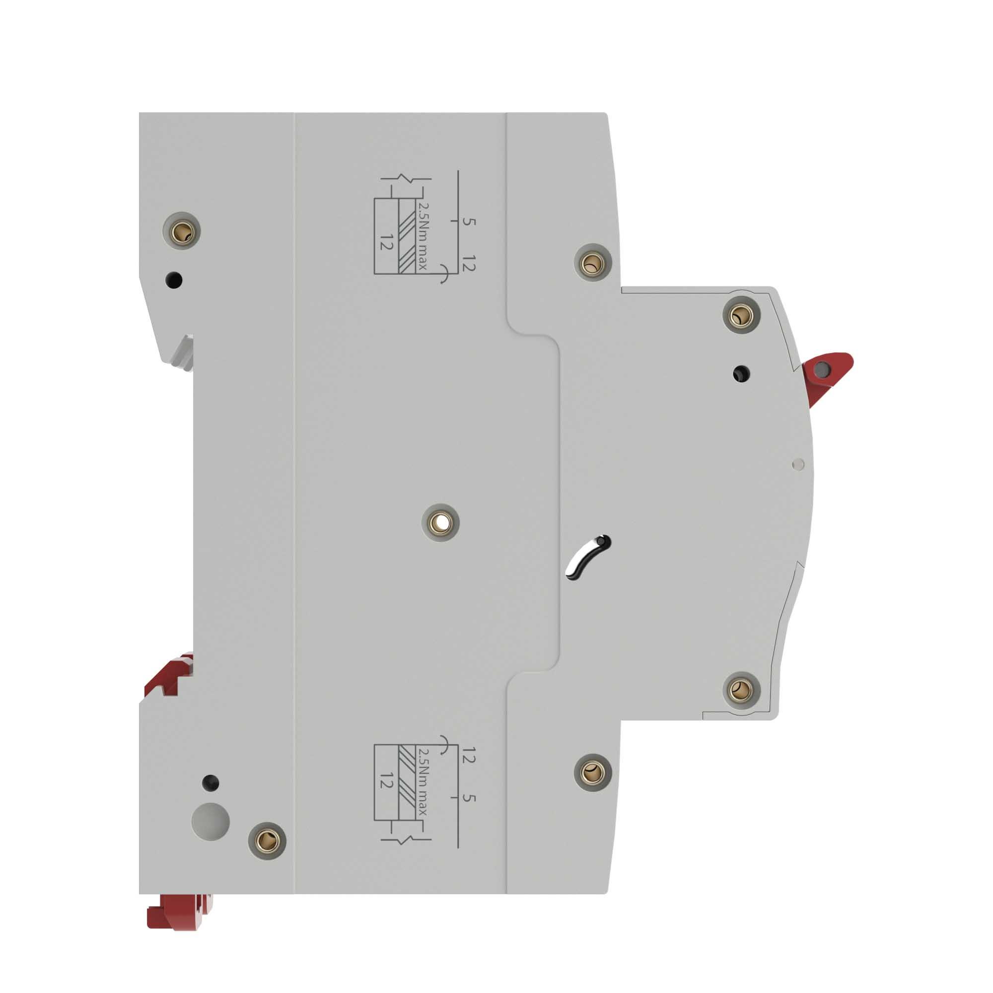 Выключатель автоматический двухполюсный50А C 6кА DKC MD63N-2PC50