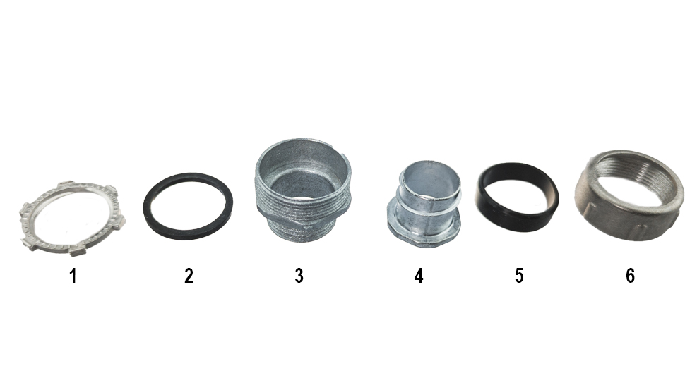 Резьбовой крепежный элемент с наружной резьбой РКН-25 У2 IP54 ЗЭТА ЗЭТАРУС zeta40413