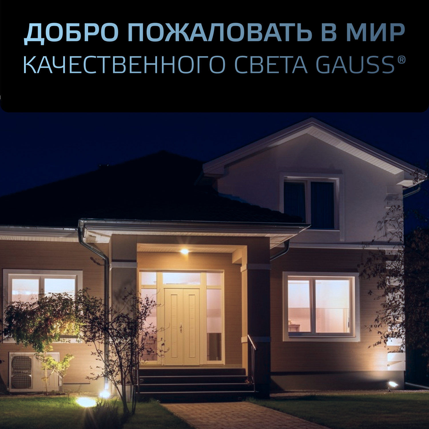 Прожектор светодиодный ДО 100 Вт 6500К 10500 лм 175-265В IP65 210х32х283мм Алюминий матрированное закаленное стекло Qplus Gauss GAUSS 690511100