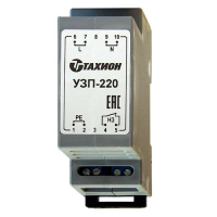 Устройство защиты питающих линий 230VAC, -55° - +80°С, IP20,  89х58х35мм, на DIN-рейку (УЗИП, грозозащита) Тахион УЗП-220 20105