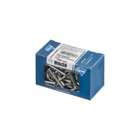 Винт DIN965 М4х12 потайная головка оцинкованный Tech-KREP 00006279   
