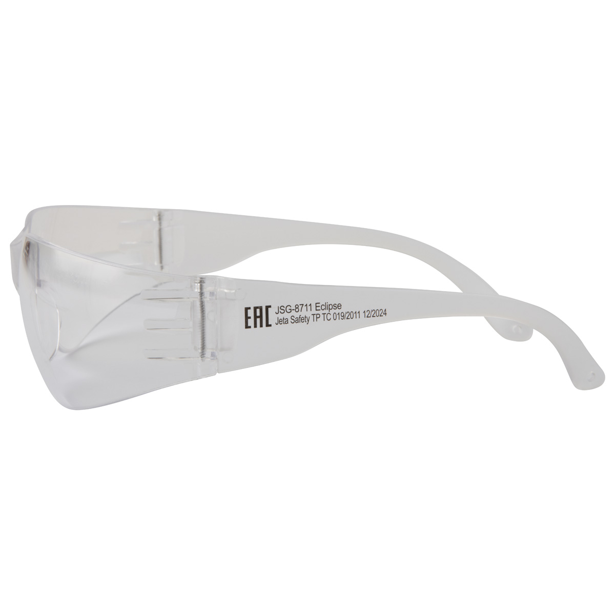 Очки открытые JSG-8711 Eclipse , прозр.линзы, антизапотев. покр.+против царапин Jeta Safety