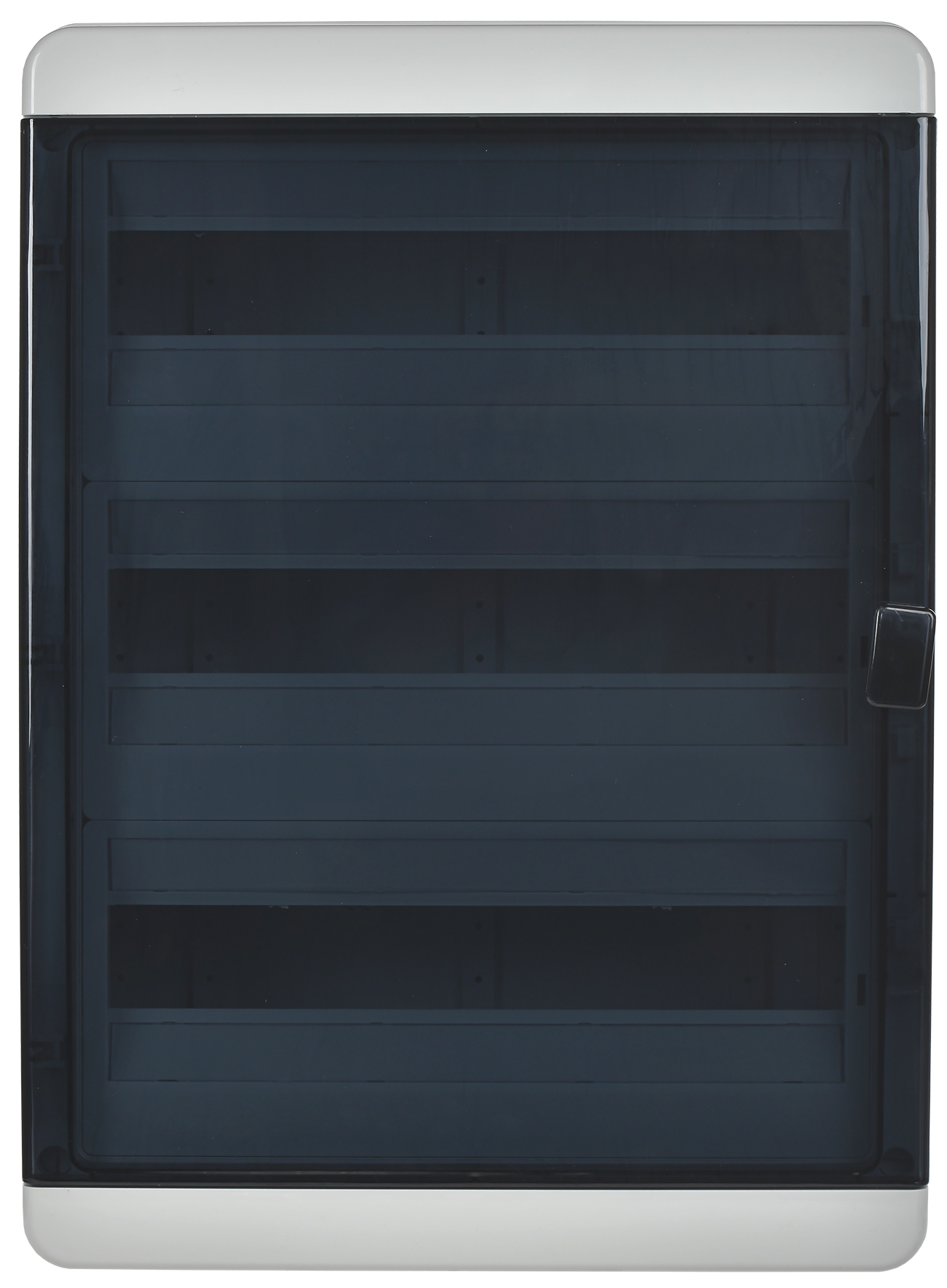 TEKFOR Корпус пластиковый навесной КМПн-54 IP65 черная прозрачная дверь IEK TF5-KP72-N-54-65-K03-K02