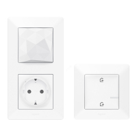Valena Life with NETATMO  Стартовый пакет.  Шлюз WiFi + умная розетка 2К+З 16А 230В + главный беспроводной выключатель  Я дома/Я вне дома .  Цвет Белый Legrand 752196
