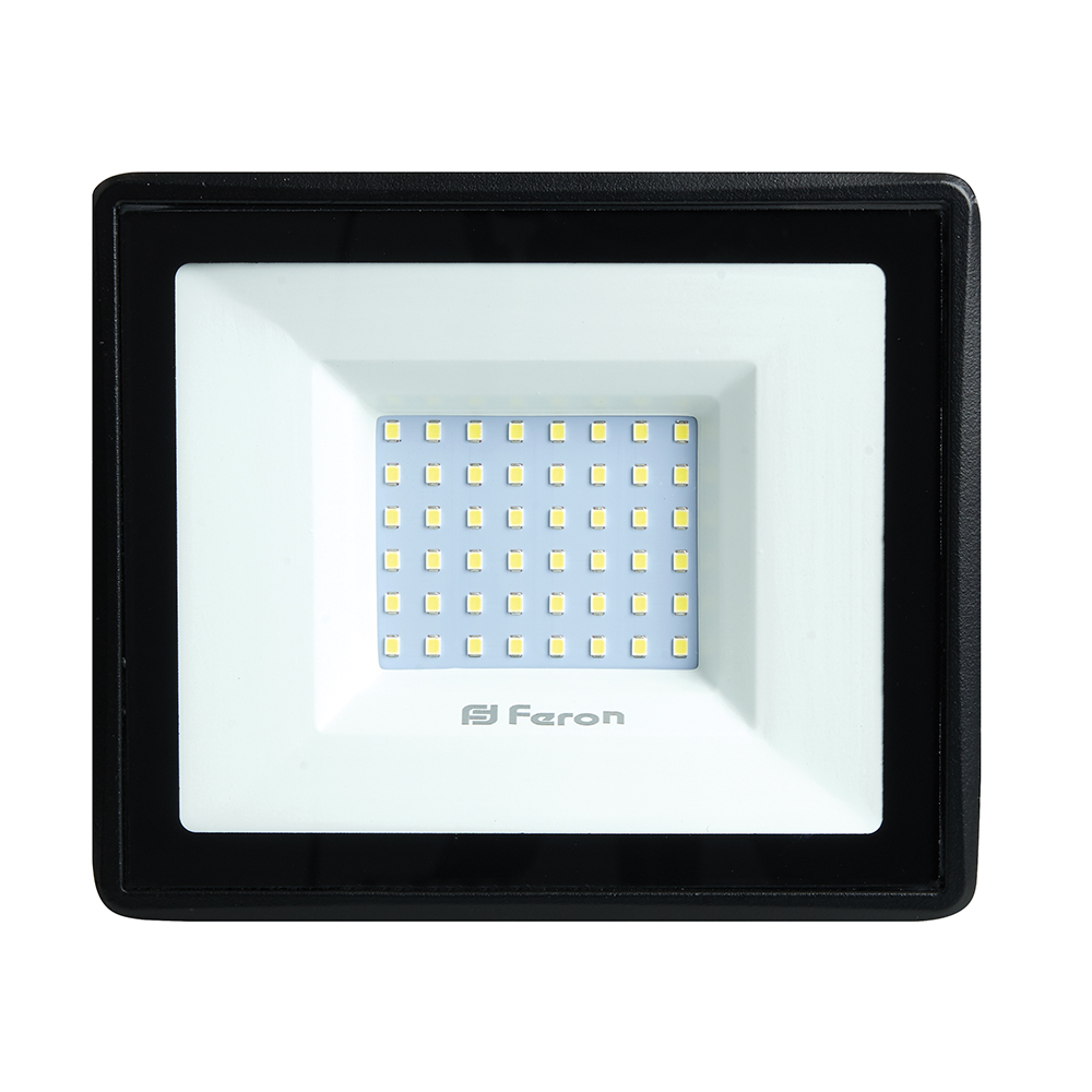 Прожектор светодиодный ДО-70w 6400К 6300Лм IP65 черный FERON LL-931 41551