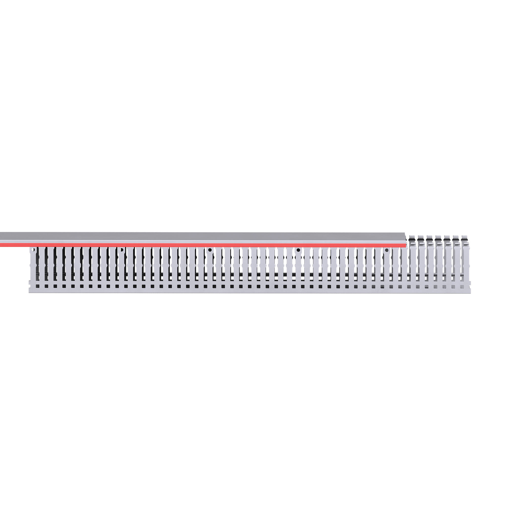 Короб перфорированный RL6 60x60 серый QUADRO DKC 01108RL