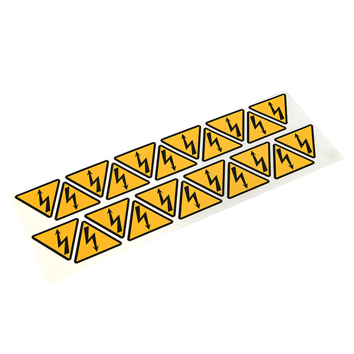 Знак ''молния'' 50х50х50мм (1шт) EKF an-1-03