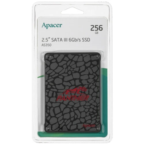 Накопитель SSD 2.5'' 256 ГБ AS350 PANTHER, SATA   III, 3D NAND TLC, 560/540 Мб/с Apacer AP256GAS350-1 75733