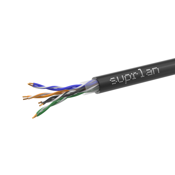 Витая пара Median UTP 5e 4x2xAWG24 Cu PE Out. SUPRLAN 01-0335-1