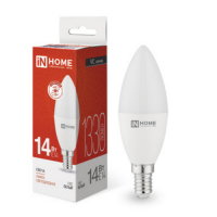 Лампа светодиодная LED-СВЕЧА-VC 14Вт 230В E14 4000K 1330Лм IN HOME IN-HOME 4690612047768