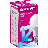 Лампа светодиодная LED 6вт E14 белый матовая свеча ОНЛАЙТ 71629
