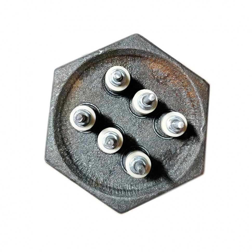 БЛОК-ТЭН RDT, 12000Вт(4000x3), черн, G2 1/2, L420мм, 220/380В ИТАТЭН 68712