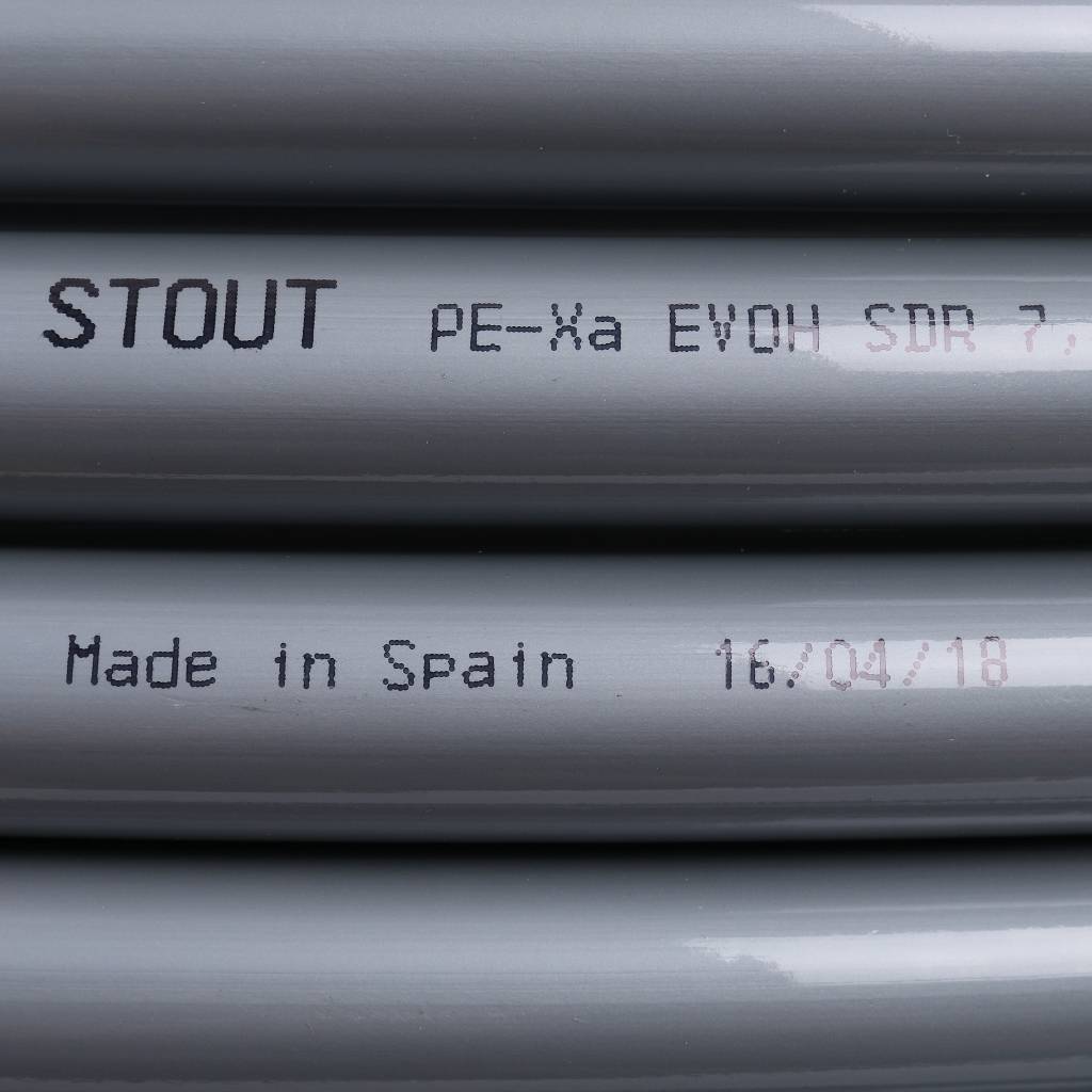 Труба 20х2.8 сшитый полиэтилен PE-Xa, слой EVOH, бухта 100 м STOUT SPX-0001-002028 RG008P0TOSNC67