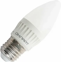 Лампа светодиодная LED 8вт E27 белый матовая свеча ОНЛАЙТ 71635 19742