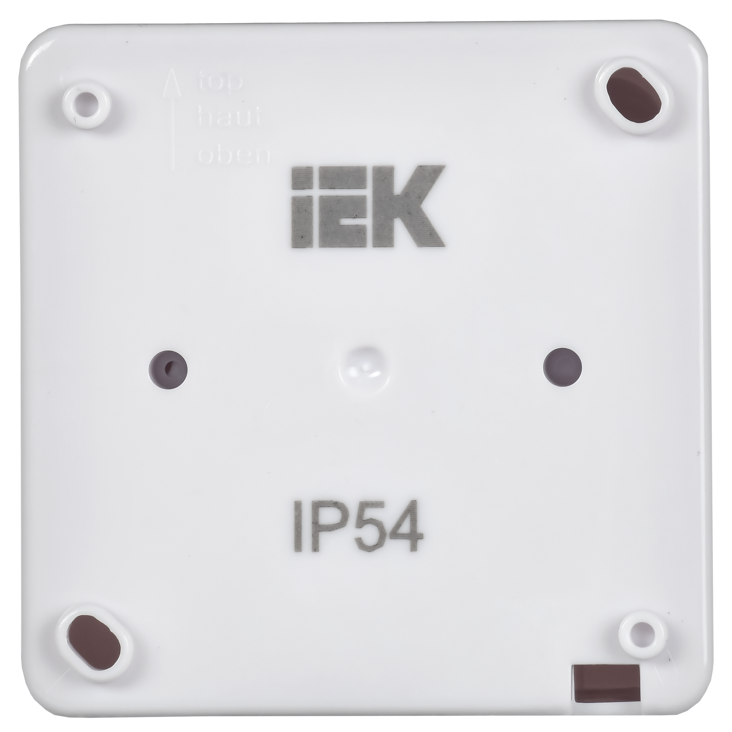 Гермес PLUS Выключатель двухклавишный ВС20-2-0-ГПБ наружный IP54 IEK EVMP20-K01-10-54-EC