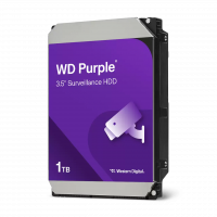 Жесткий диск 3.5'' 1 ТБ Purple, SATAIII, 5400 об/мин, 64 МБ Western Digital WD11PURZ 138917