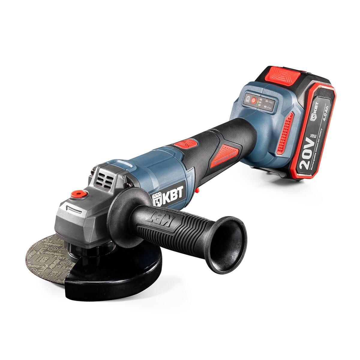 Машина угловая шлифовальная GB-20-125R с          поворотной рабочей головой, регулировкой частоты  вращения и максимальным размером оснастки до 125   мм КВТ 104533