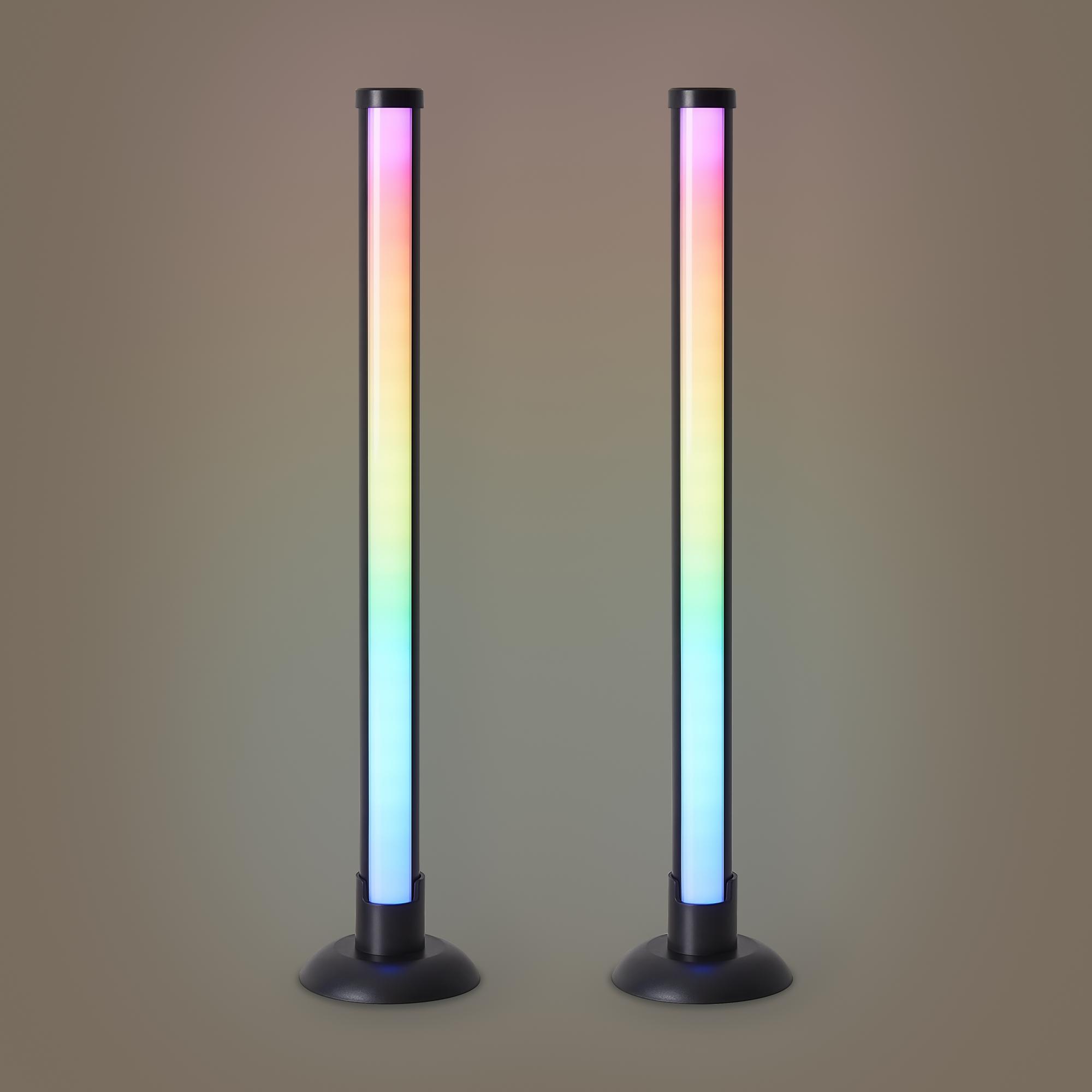 Светильник светодиондый настольный Krass LED 10W 300Лм RGB IP20 Черный Freya FR6209RL-L3B