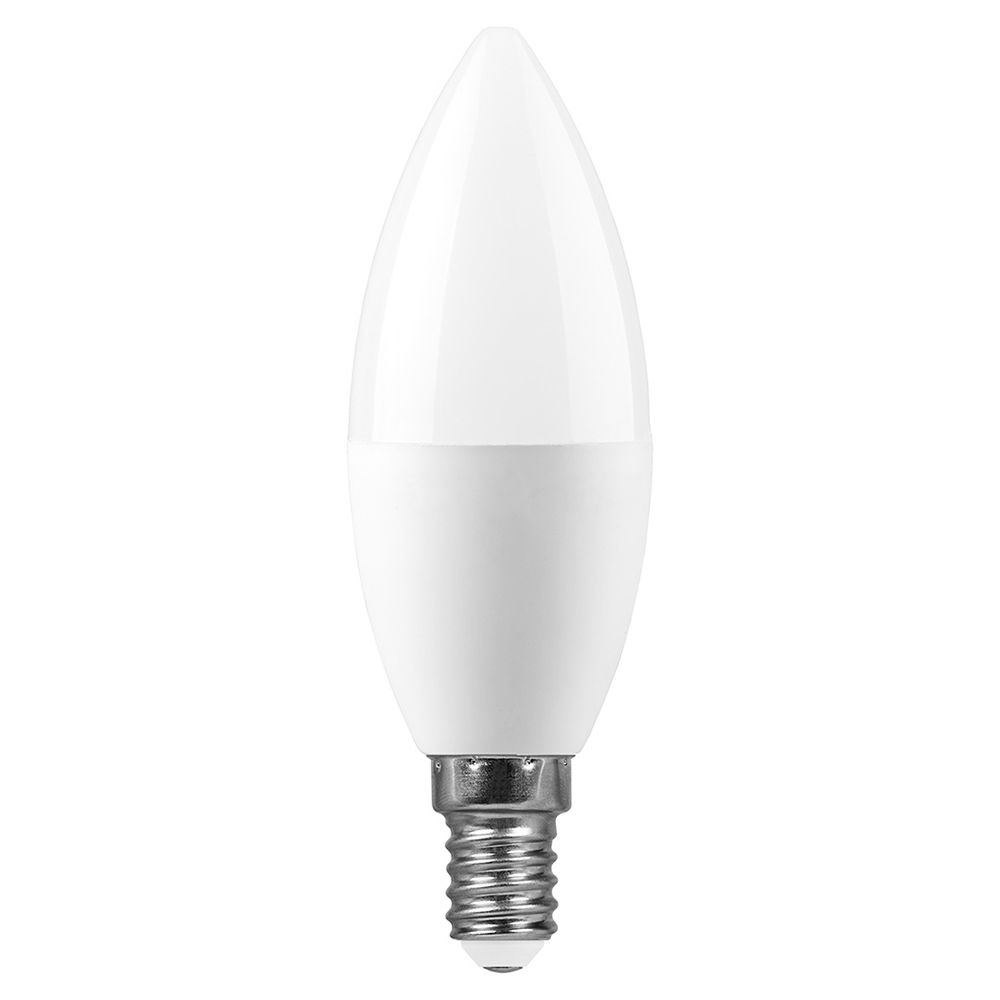 Лампа светодиодная LED 11вт Е14 теплый матовая свеча FERON LB-770 25941