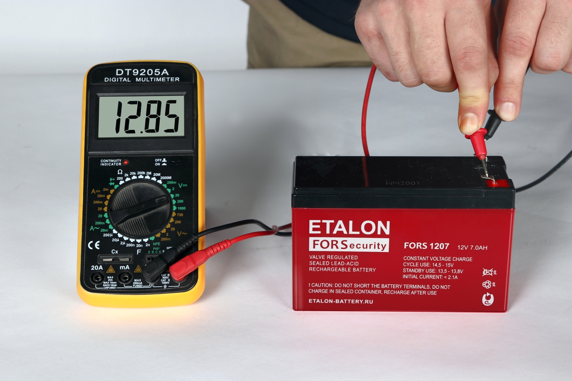 Аккумулятор 12В 7Ач ETALON BATTERY FORS 1207 200-12/007S